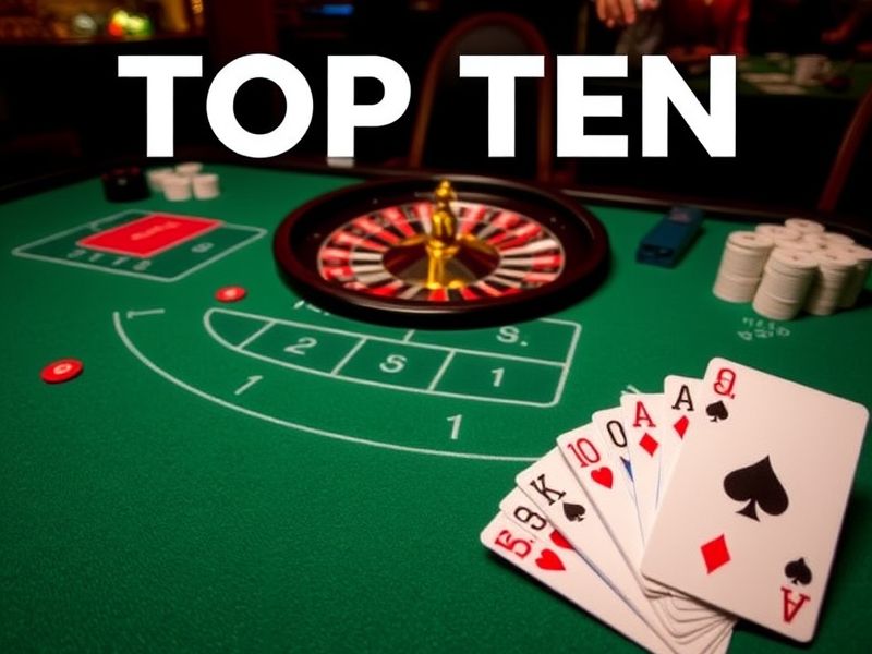 Discover the top ten casinos for online gambling, curated through expert analysis and player feedback. Compare slots, blackjack, roulette, and poker options for the ultimate gaming experience.