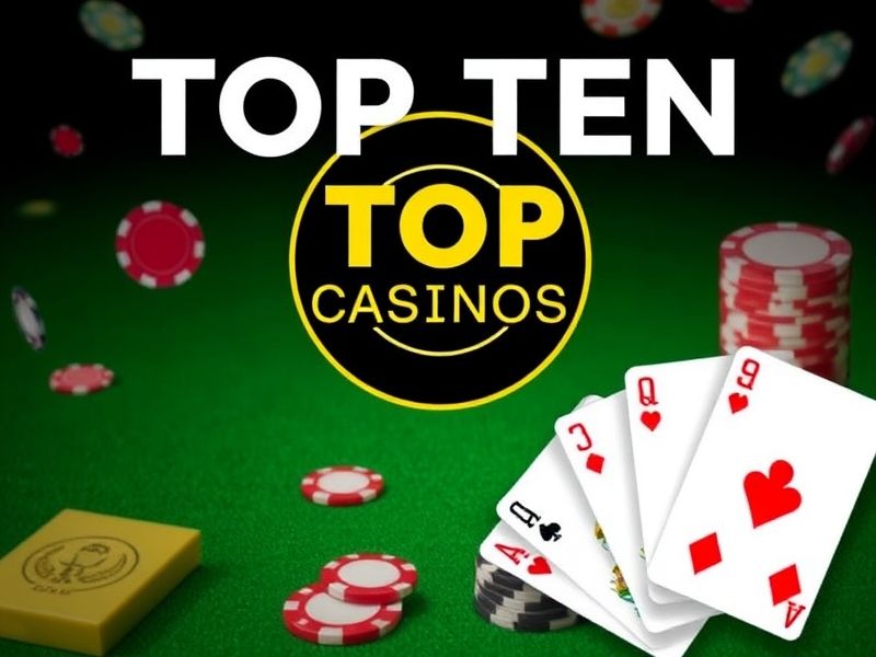 Discover the top ten casinos for online gambling, curated through expert analysis and player feedback. Compare slots, blackjack, roulette, and poker options for the ultimate gaming experience.