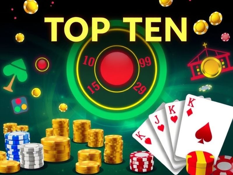 Discover the top ten casinos for online gambling, curated through expert analysis and player feedback. Compare slots, blackjack, roulette, and poker options for the ultimate gaming experience.